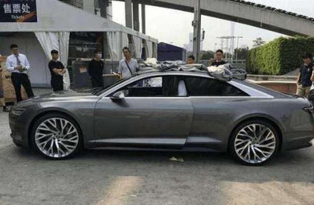 全球首臺奧迪A9進港！不輸阿斯頓馬丁，內(nèi)飾如同飛機頭等艙