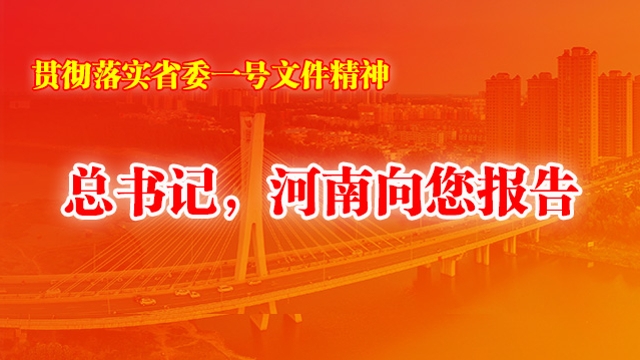 總書記，河南向您報告