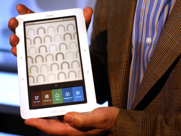Nook平板每部售價(jià)249美元 Nook平板每部售價(jià)249美元