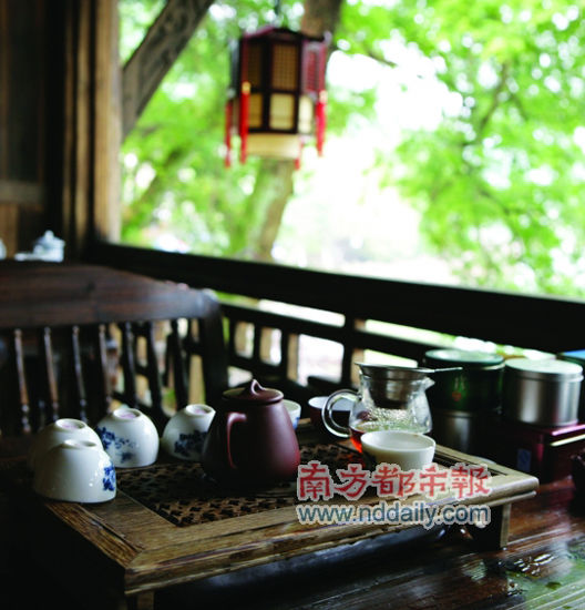 山中清涼,正適合避暑