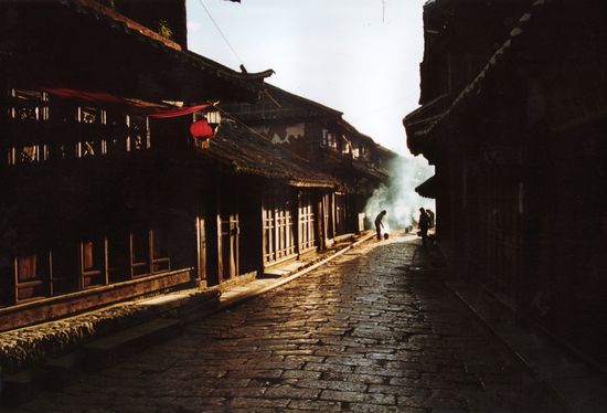 古城明晨曦 古城明晨曦